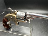 Antique Colt Open Top Model Single Action Pocket Revolver , 7 shot ,spur trigger,with case - 12 of 18