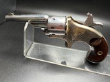 Antique Colt Open Top Model Single Action Pocket Revolver , 7 shot ,spur trigger,with case - 8 of 18