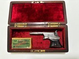 Very Rare  Antique Remington .22 cal
Vest Pocket Pistol No. 1 with case - 1 of 16