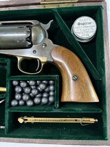 Navy Arms Co. Model 1858 Remington New Army. .44 Caliber Single Action Revolver with case - 4 of 16