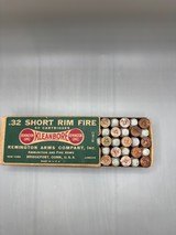 Vintage Remington Kleanbore .32 Short Rimfire Cartridges