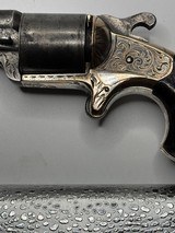 Moore’s Patent Firearms Co. Front loading .32 Cal Teat-Fire Revolver. - 11 of 12