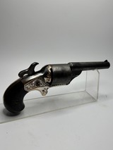 Moore’s Patent Firearms Co. Front loading .32 Cal Teat-Fire Revolver. - 6 of 12