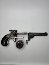 Moore’s Patent Firearms Co. Front loading .32 Cal Teat-Fire Revolver. - 3 of 12