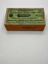 Winchester .38 Cal Rim Fire 50 rounds sealed box - 1 of 4