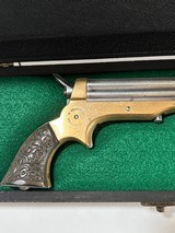 ANTIQUE Rare Sharps 4-Shot pepperbox pistol Model1 in .22 Rimfire - 2 of 20