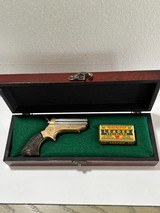 ANTIQUE Rare Sharps 4-Shot pepperbox pistol Model1 in .22 Rimfire - 1 of 20