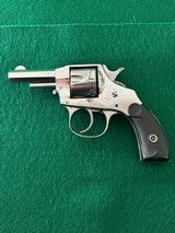 Antique Hopkins & Allen XL small frame double action revolver 5 shot in .32S&W - 1 of 12