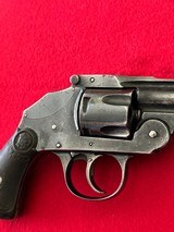 Antique Iver Johnson 2nd model 1st Variation Safety Hammerless Top Break .38 S&W Revolver - 7 of 16