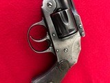 Antique Iver Johnson 2nd model 1st Variation Safety Hammerless Top Break .38 S&W Revolver - 3 of 16