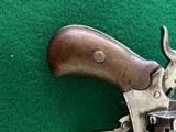 Antique Rare German 7mm Pin fire Revolver. - 7 of 15