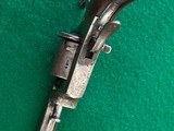 Antique Rare German 7mm Pin fire Revolver. - 11 of 15