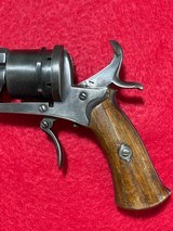 Very nice Rare Antique Belgium 7.65 mm Pin fire pocket Revolver - 5 of 16