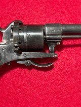 Very nice Rare Antique Belgium 7.65 mm Pin fire pocket Revolver - 3 of 16