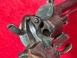Very nice Rare Antique Belgium 7.65 mm Pin fire pocket Revolver - 14 of 16