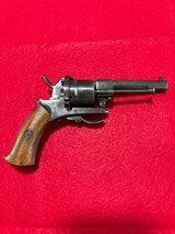 Very nice Rare Antique Belgium 7.65 mm Pin fire pocket Revolver - 1 of 16