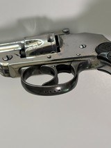 Rare antique Iver Johnson 2nd model small frame Safety Hammerless Top Break .32 S&W Revolver.  - 9 of 14