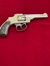 Antique Smith & Wesson Hammerless 1st model .32 S&W top break revolver - 3 of 15