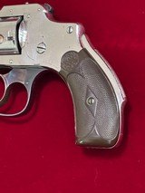 Antique Smith & Wesson Hammerless 1st model .32 S&W top break revolver - 6 of 15