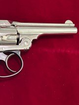 Antique Smith & Wesson Hammerless 1st model .32 S&W top break revolver - 5 of 15