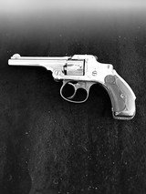 Antique Smith & Wesson Hammerless 1st model .32 S&W top break revolver - 15 of 15