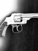 Antique Smith & Wesson Hammerless 1st model .32 S&W top break revolver - 14 of 15