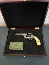 Very nice looking  Smith & Wesson fourth Model Top Break double action revolver ** C&R OK ** - 1 of 20