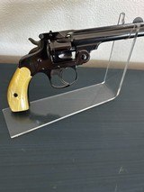 Very nice looking  Smith & Wesson fourth Model Top Break double action revolver ** C&R OK ** - 10 of 20