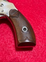 Antique Hopkins & Allen XL small solid frame double action .22 RFRevolver - 6 of 15