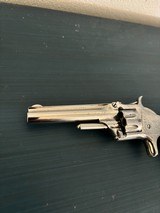 RARE ANTIQUE SMITH & WESSON No 1 THIRD ISSUE .22RF POCKET REVOLVER (Ivory Grips) - 5 of 20