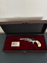 RARE ANTIQUE SMITH & WESSON No 1 THIRD ISSUE .22RF POCKET REVOLVER (Ivory Grips) - 1 of 20
