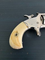 RARE ANTIQUE SMITH & WESSON No 1 THIRD ISSUE .22RF POCKET REVOLVER (Ivory Grips) - 6 of 20