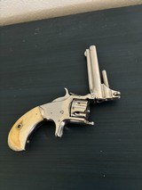 RARE ANTIQUE SMITH & WESSON No 1 THIRD ISSUE .22RF POCKET REVOLVER (Ivory Grips) - 10 of 20