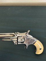 RARE ANTIQUE SMITH & WESSON No 1 THIRD ISSUE .22RF POCKET REVOLVER (Ivory Grips) - 20 of 20