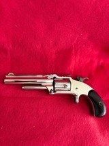 Cased RARE ANTIQUE Smith & Wesson No 1 1/2  2nd ISSUE .32 Rim Fire POCKET REVOLVER with tip-up Barrel - 7 of 19