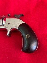 Cased RARE ANTIQUE Smith & Wesson No 1 1/2  2nd ISSUE .32 Rim Fire POCKET REVOLVER with tip-up Barrel - 10 of 19