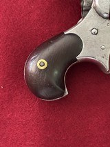 ANTIQUE Rare Sharps 4-Shot pepperbox pistol Model 4c in .32 Rimfire with case and ammo - 12 of 17