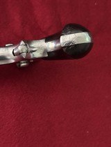 ANTIQUE Rare Sharps 4-Shot pepperbox pistol Model 4c in .32 Rimfire with case and ammo - 9 of 17