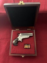 ANTIQUE Rare Sharps 4-Shot pepperbox pistol Model 4c in .32 Rimfire with case and ammo - 1 of 17