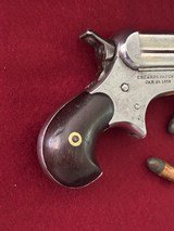 ANTIQUE Rare Sharps 4-Shot pepperbox pistol Model 4c in .32 Rimfire with case and ammo - 5 of 17