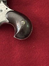 ANTIQUE Rare Sharps 4-Shot pepperbox pistol Model 4c in .32 Rimfire with case and ammo - 11 of 17