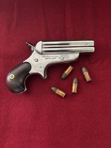ANTIQUE Rare Sharps 4-Shot pepperbox pistol Model 4c in .32 Rimfire with case and ammo - 2 of 17