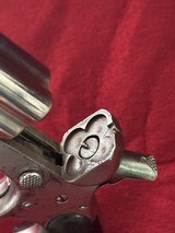 ANTIQUE Rare Sharps 4-Shot pepperbox pistol Model 4c in .32 Rimfire with case and ammo - 14 of 17