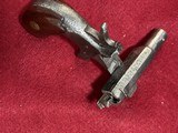 Very Rare Antique E. Allen .32rf single shot Deringer - 5 of 11