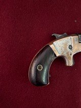 Antique  Rare Cowles & Son  Single Shot .22 caliber Deringer - 5 of 15