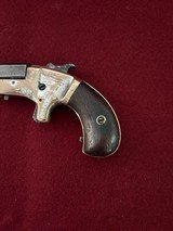 Antique  Rare Cowles & Son  Single Shot .22 caliber Deringer - 8 of 15
