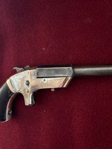 Antique  Rare Cowles & Son  Single Shot .22 caliber Deringer - 4 of 15