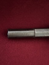 Rare Antique Allen & Wheelock .36 cal Bar Hammer No 9 percussion pistol - 4 of 14