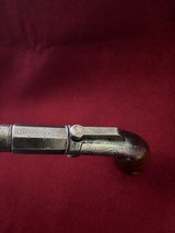 Rare Antique Allen & Wheelock .36 cal Bar Hammer No 9 percussion pistol - 12 of 14