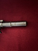Rare Antique Allen & Wheelock .36 cal Bar Hammer No 9 percussion pistol - 8 of 14